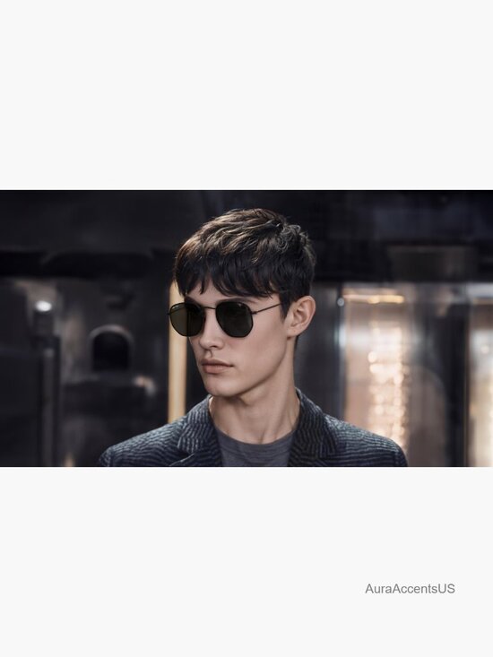 Classic Polarized Sunglasses for Women Men Vintage Polygon Square Shades main image 6